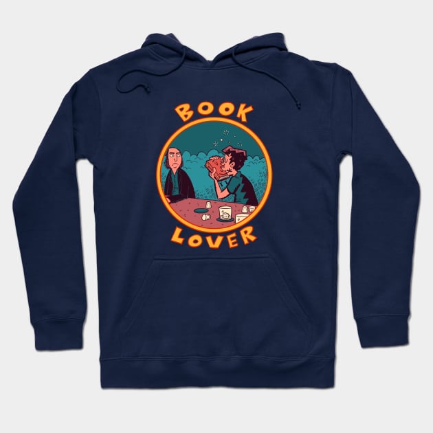 Book Lover Hoodie by neilkohney